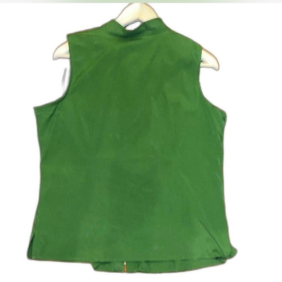 Talbots Green Sleeveless Women's Top-Sz 16P - Picture 5 of 5